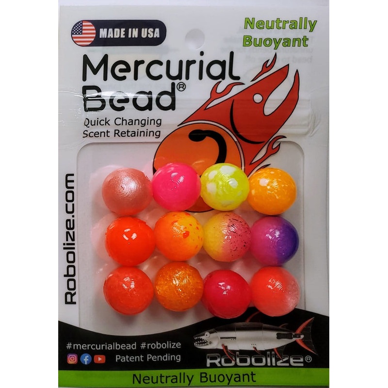 Robolize Mercurial Bead - Fish Finder Pack