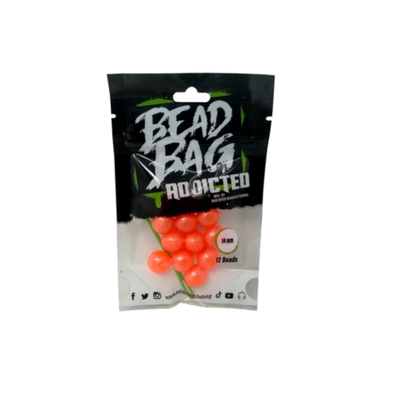 Addicted Fishing Peachy Pearl Bead Bag