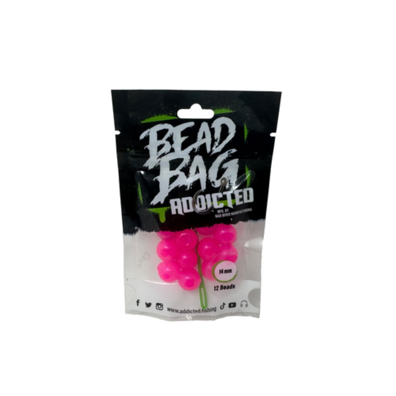 Addicted Fishing Pink Haze Bead Bag