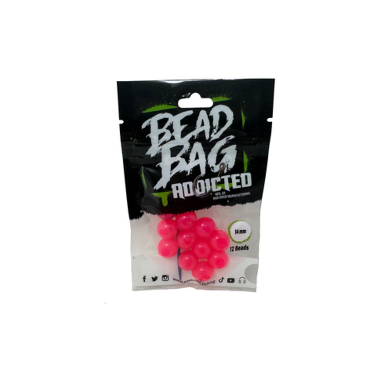 Addicted Fishing Red Haze Bead Bag