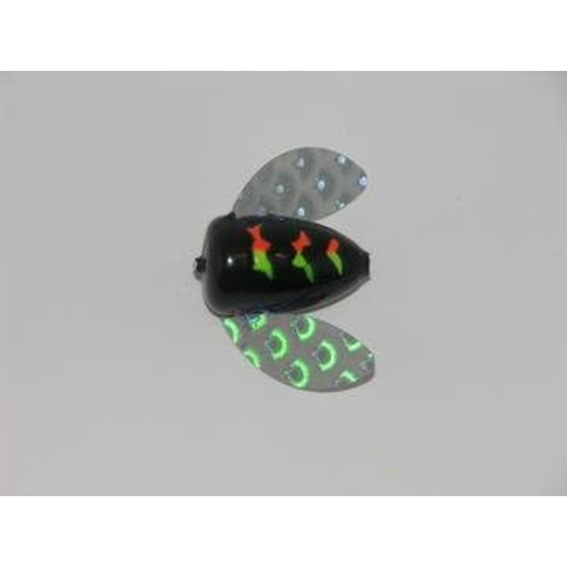Yakima Bait Spin-N-Glo B12-Sz 2 Flo Chartreuse Mylar Wing