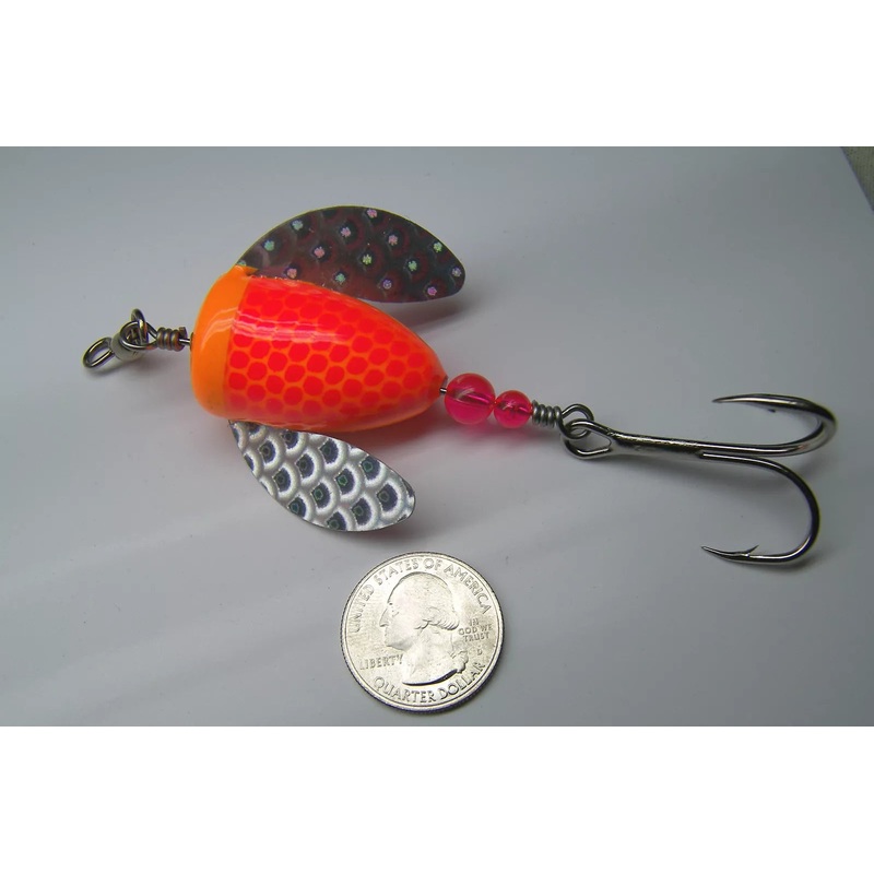 Yakima Bait Wordens Spin N Glo Salmon HD Pro Series Spinner Lure ZZZ