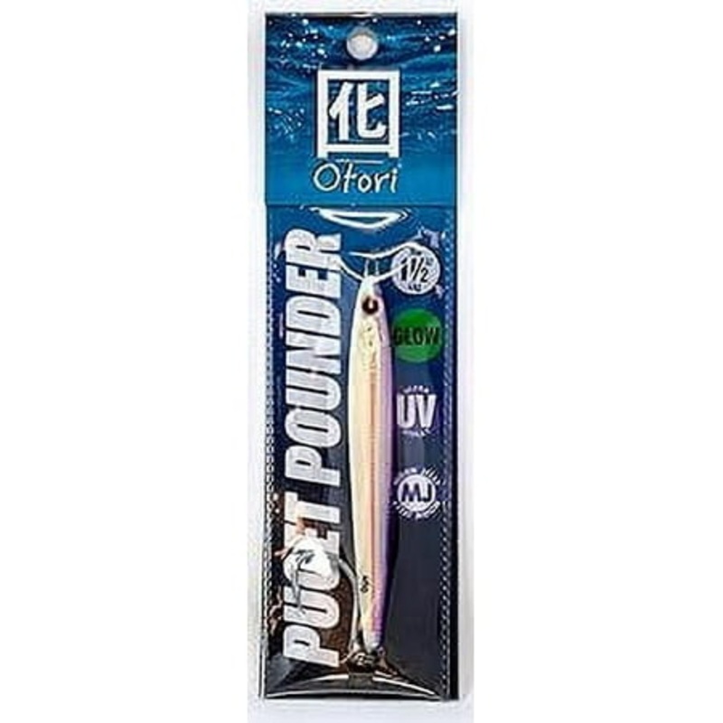 Beau Mac Otori Puget Pounder Jig Purple/Pink Glow 2.5Oz Sl25-2