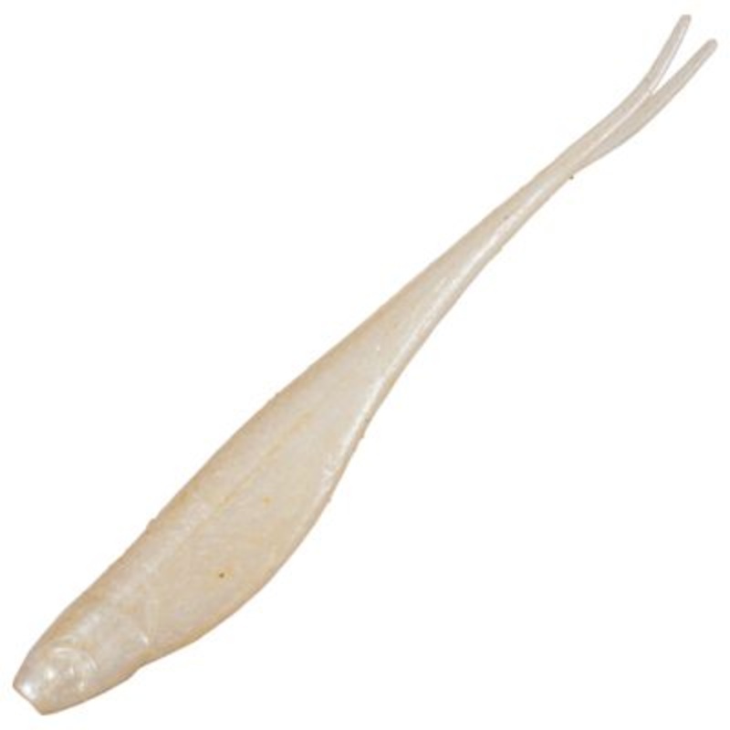 Z-Man Scented Jerk Shadz - 4in - Pearl