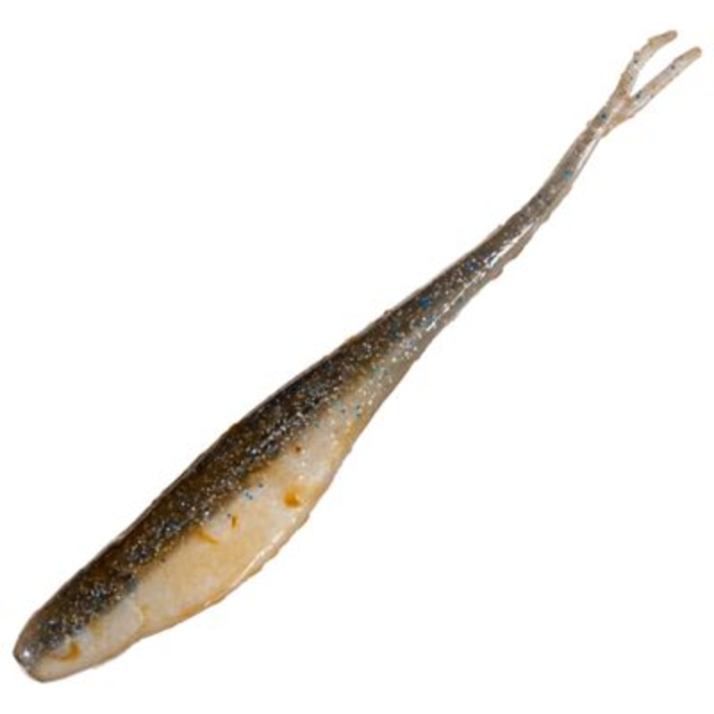 Z-Man Scented Jerk Shadz - 4in - Smokey Shad