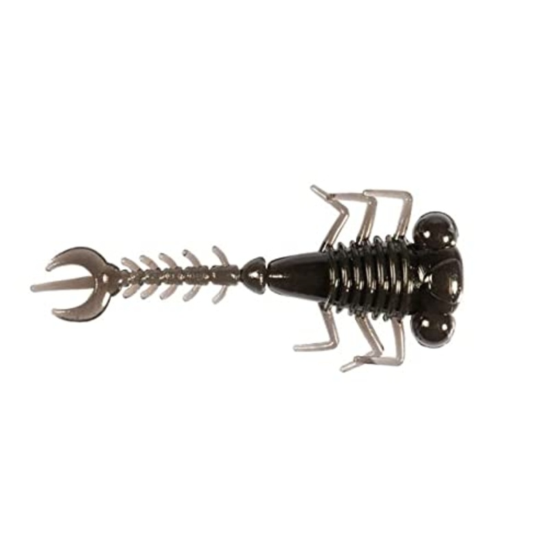 Z-Man Micro Finesse LarvaZ 1.75" 8 Pack - Black