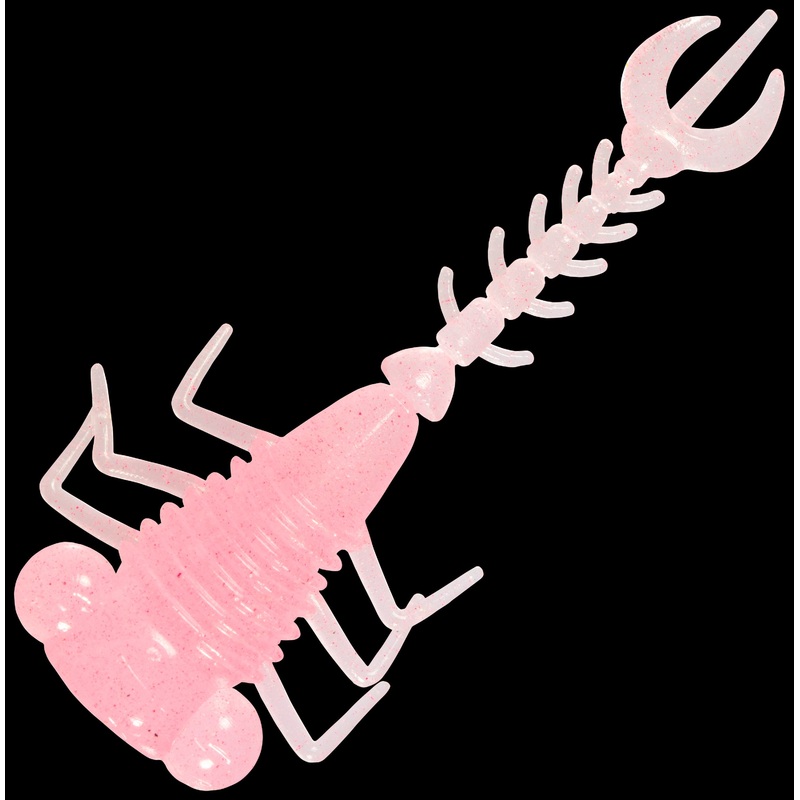 Z-Man Micro Finesse LarvaZ 1.75" 8 Pack - Pink Glow