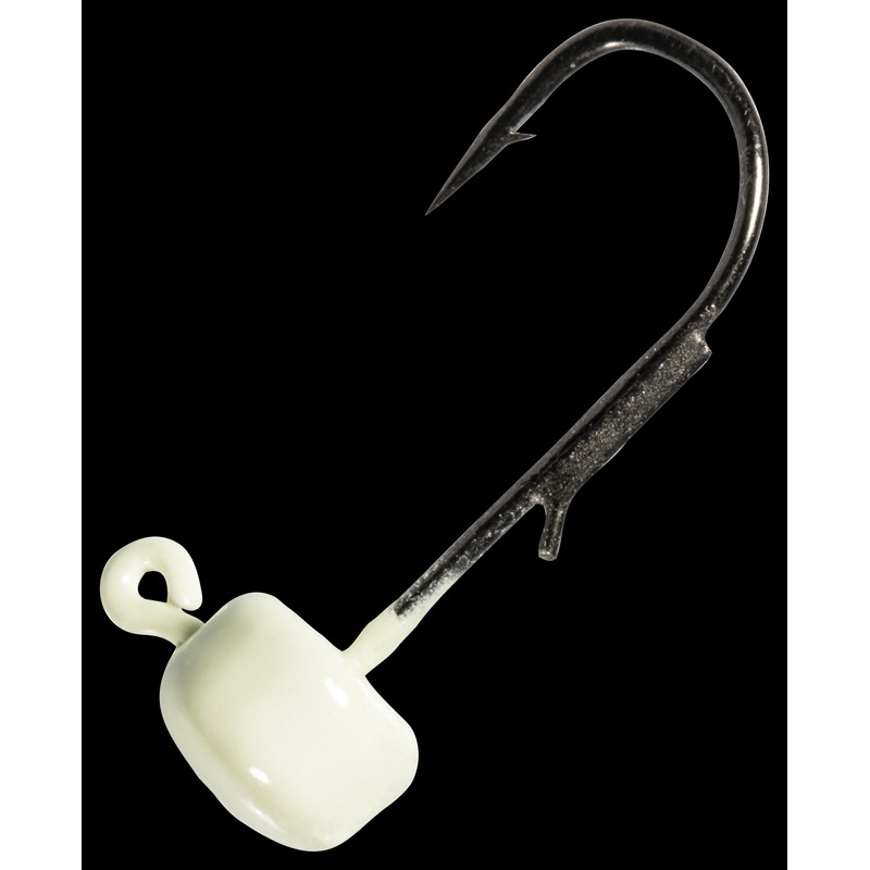 Z-Man Micro Finesse ShroomZ Jigheads - 1/15oz - Glow
