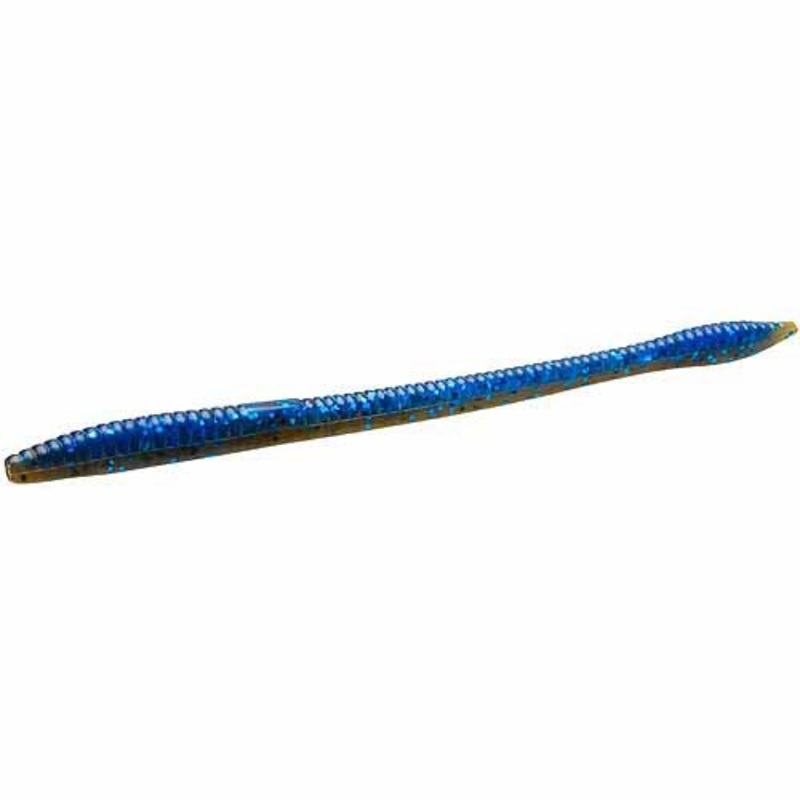 Zoom Trick Worm - 6-1/4in - Okeechobee Craw