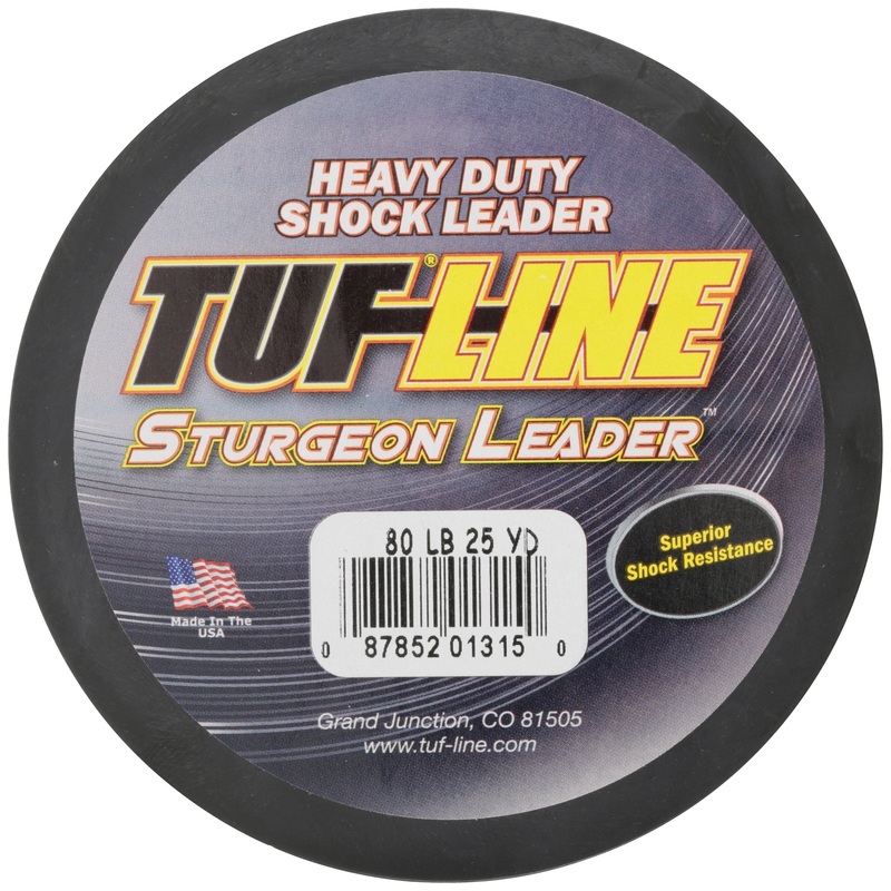 XXB Tuf Line Sturgeon Leader Fishing Line  80 Lb. Test  25yds