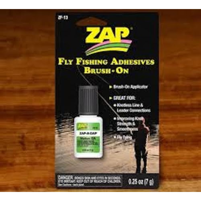 ZAP-a-GAP Fly Fishing Adhesive Brush-on