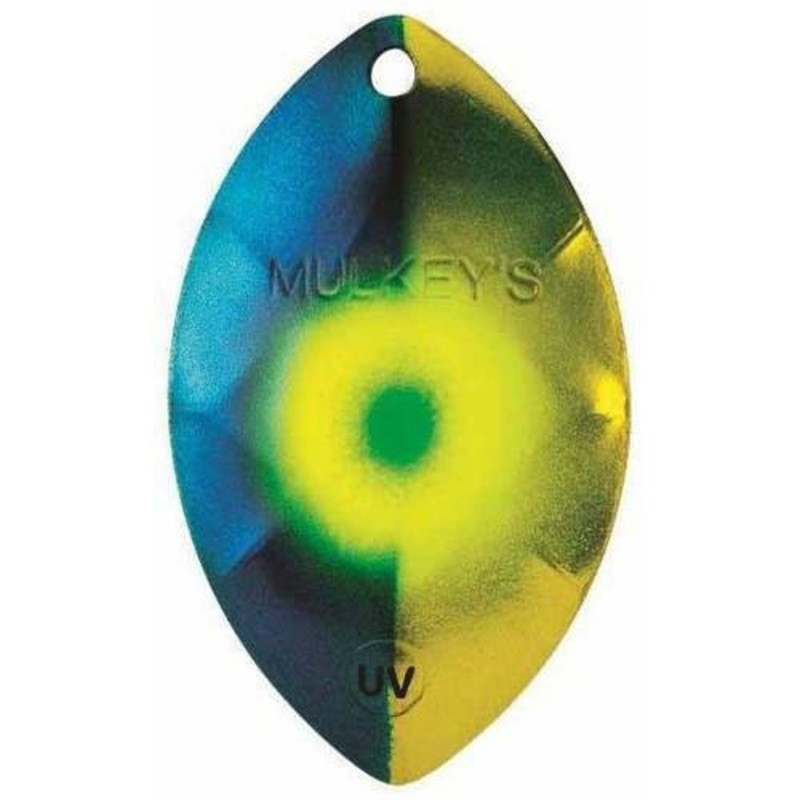 Yakima Bait Lures Mulkey'S Guide Flash Spinner Blades, Size 6.19