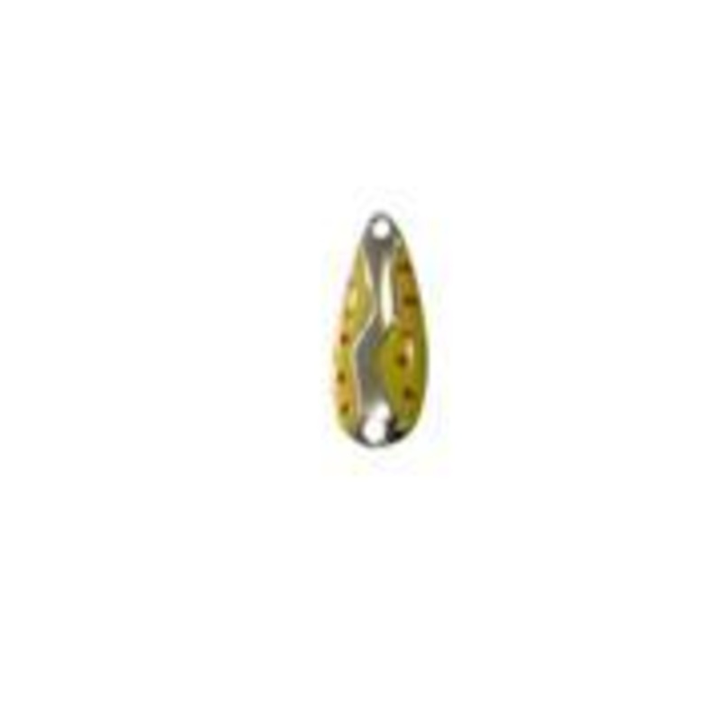 Acme Kamlooper Spoon - Yellow / Red Dot / Nickel