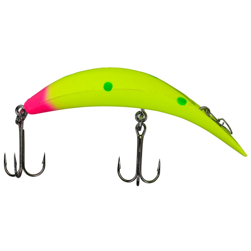 Yakima Bait Flatfish M-2 4-1/4" Rotten Banana