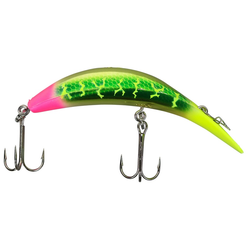 Yakima Bait Flatfish - M2/T50/T55/T60 | Dirty Martini; 4 1/4 In.