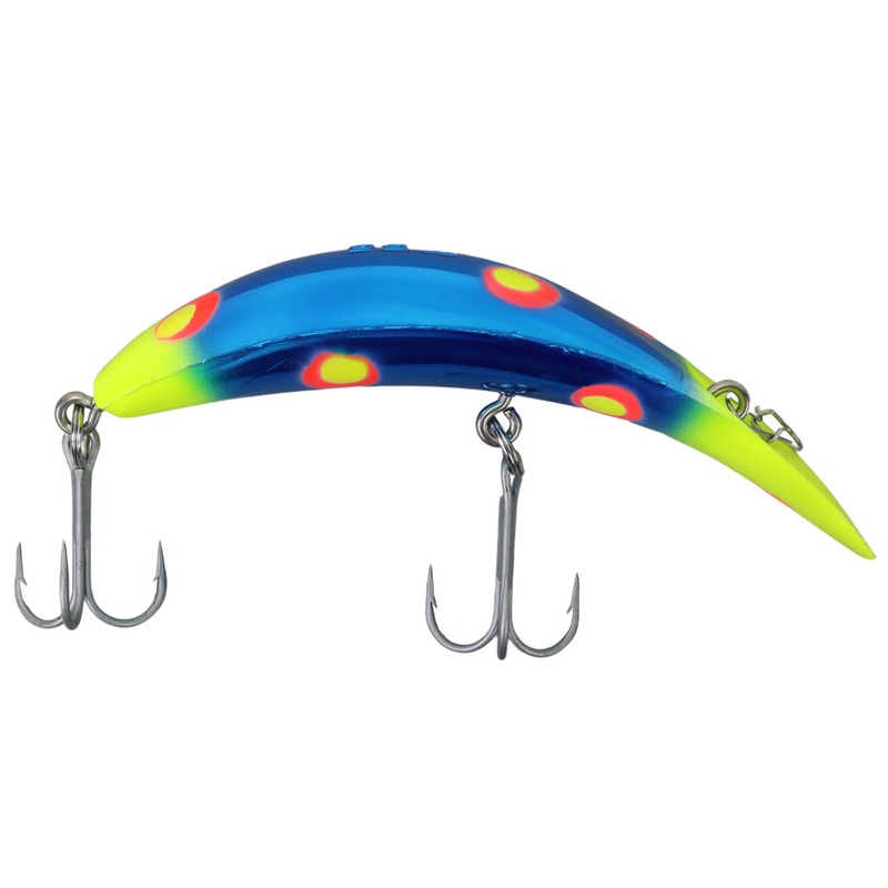 Yakima Bait Flatfish - M2/T50/T55/T60 | Smurf Mumps; 4 1/4 In.
