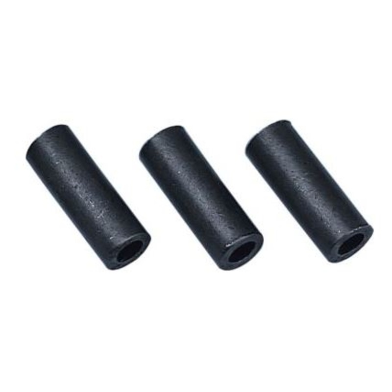 American Fishing Wire #7 Single Barrel Sleeves Black 100pc - J07B-B