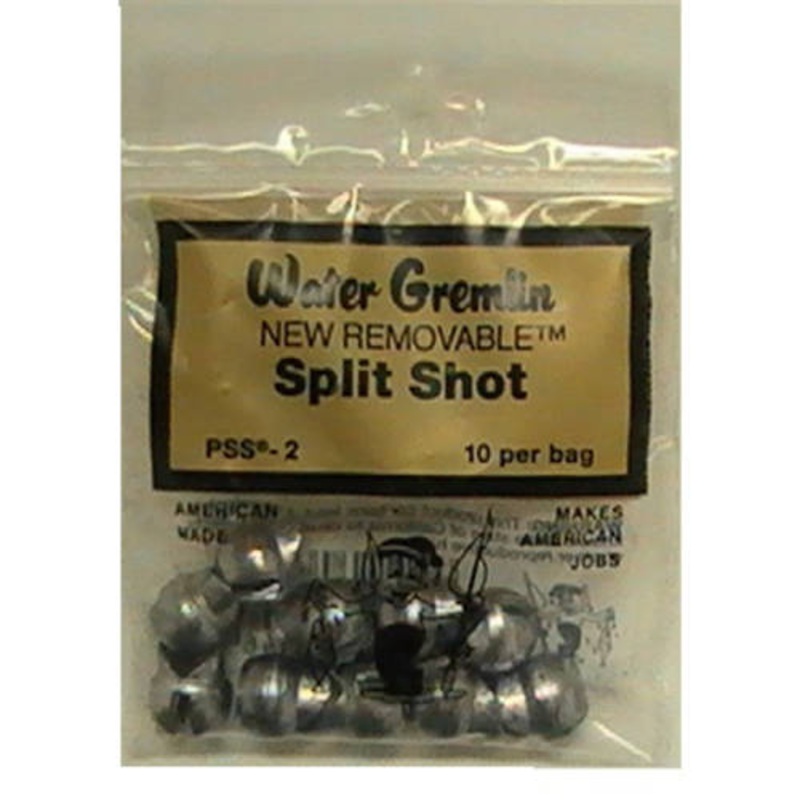 ZZZ Water Gremlin Company Size 4 Removable Split Shot