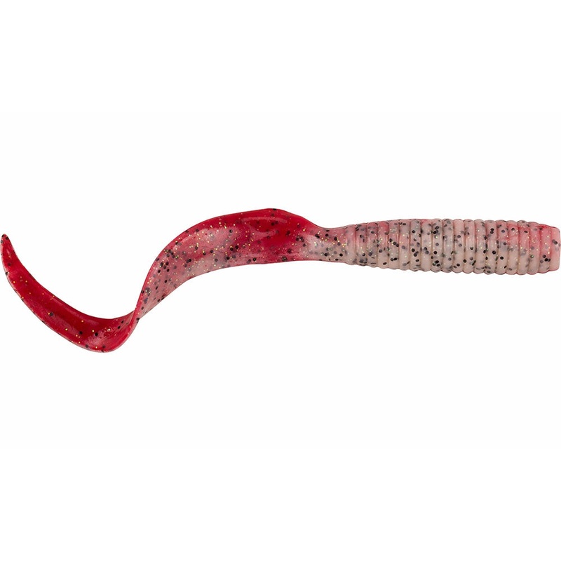 Berkley Gulp! Saltwater Grub - 6 in. - Red Belly Shrimp