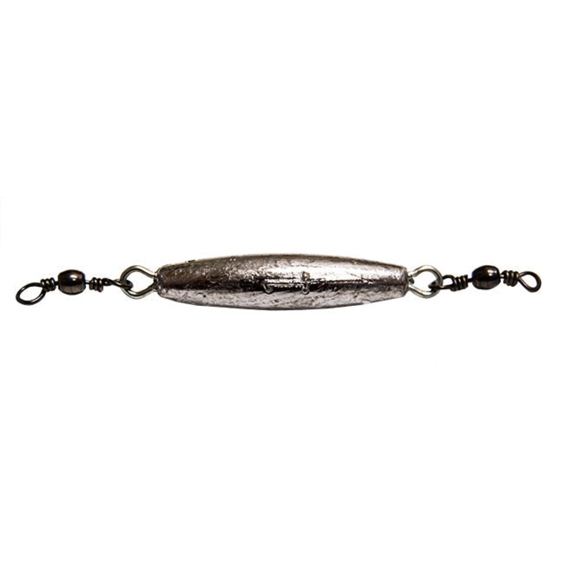 Beau Mac Inline Sinker Weights & Barrel Swivels