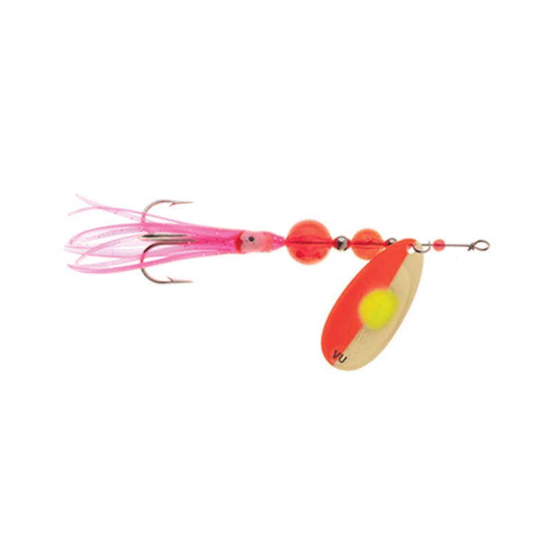XXB Yakima Bait Flash Glo UV Trolling Squid Spinner 8