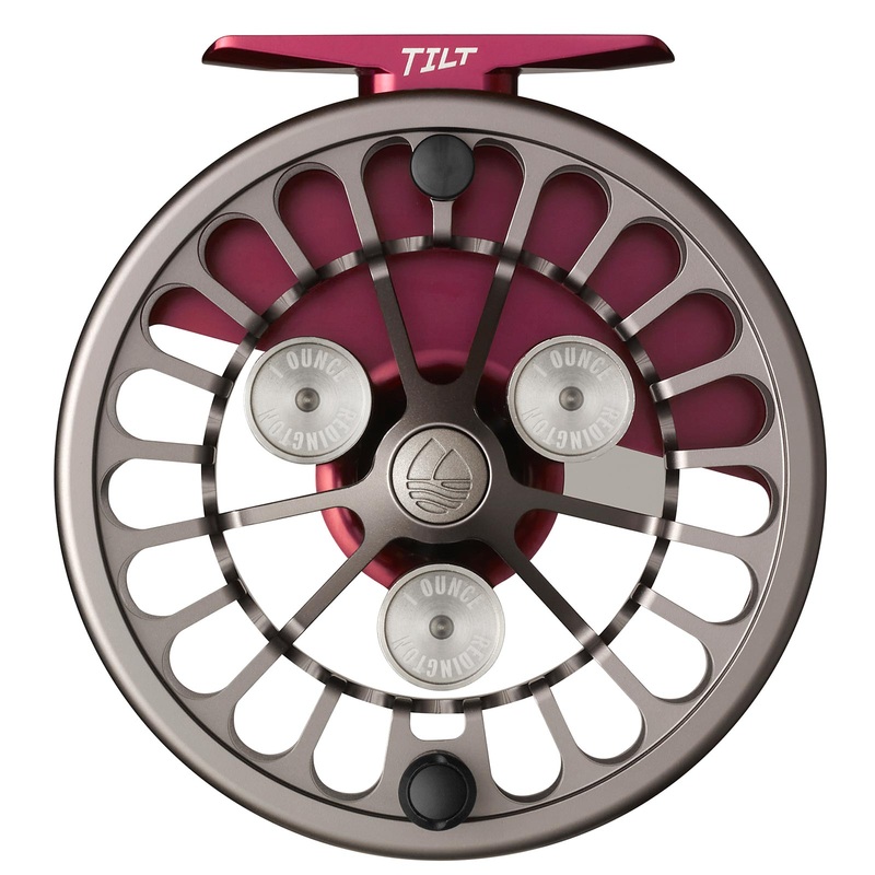 ZZZ Redington TILT Euro Nymph Fly Reel | TILT REEL GARNET-GUNMETAL
