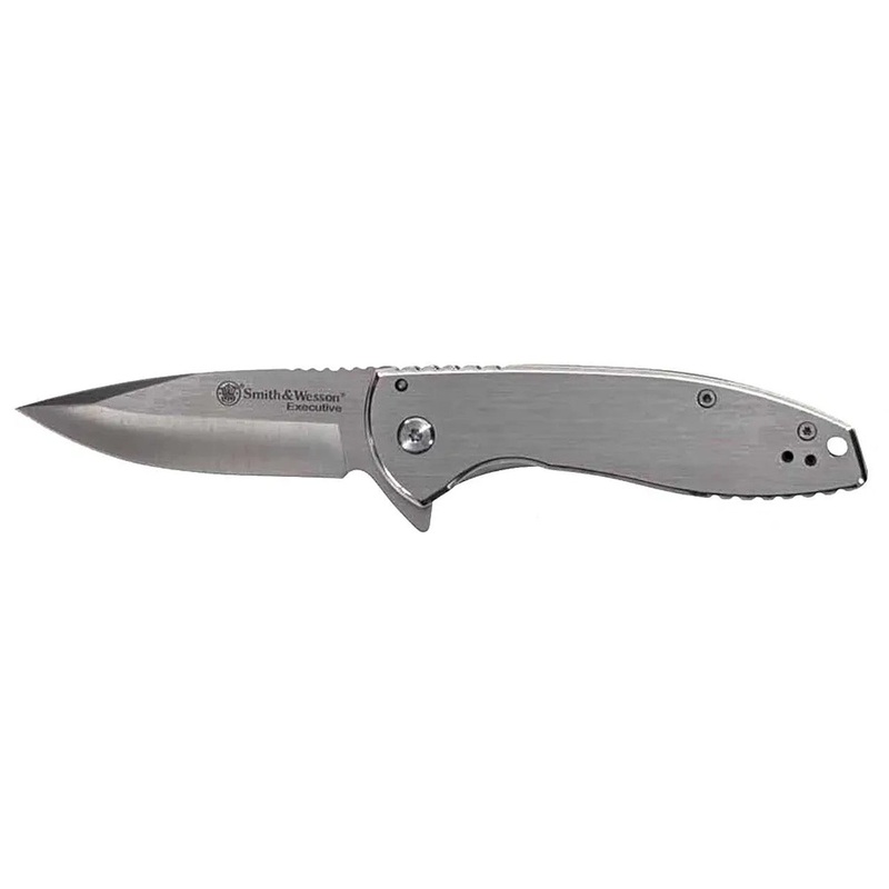 Smith & Wesson Executive Platinum Folding Knife 3in Satin Drop Point