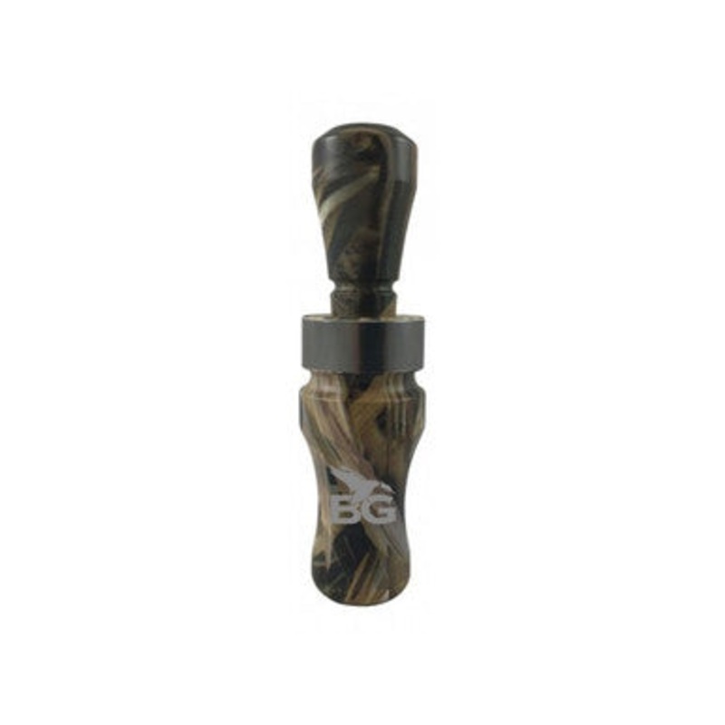 Buck Gardner Double Nasty Polycarbonate Duck Call Mossy Oak Shadow Grass Blades