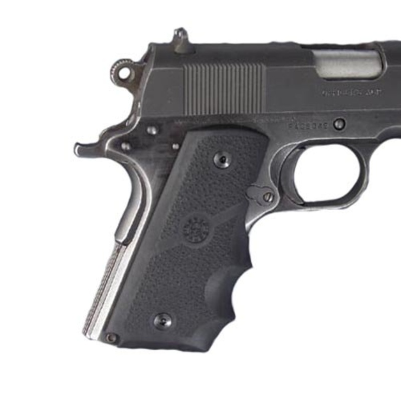 XXB Hogue 43000 Officers Model Rubber Grip with Finger Grooves