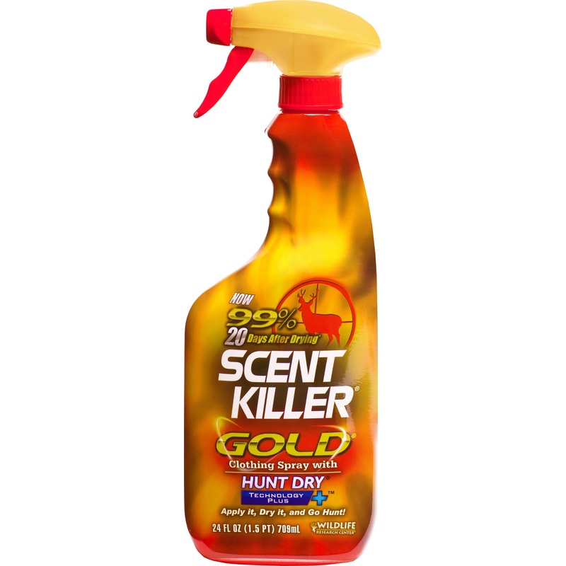 Wildlife Research Center Scent Killer Gold Clothing 24 Fl Oz Hunting Scent Elimination Spray