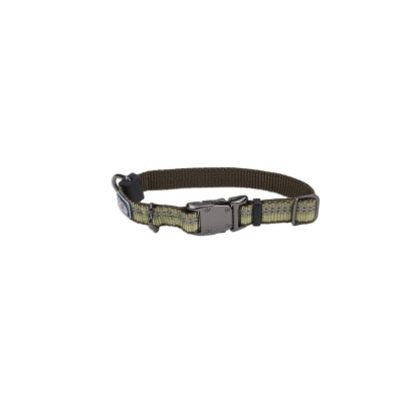 Co36926 18 In. Reflective Adjustable Collar - Fern Green