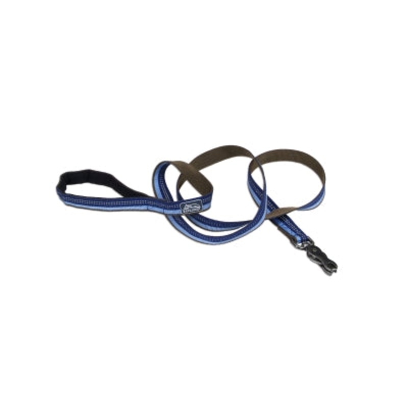 Coastal Pet 36406Sap 6 Ft. X 0.62 In. K9 Explorer Sapphire Reflective Leash With Scissor Snap Dog Blue