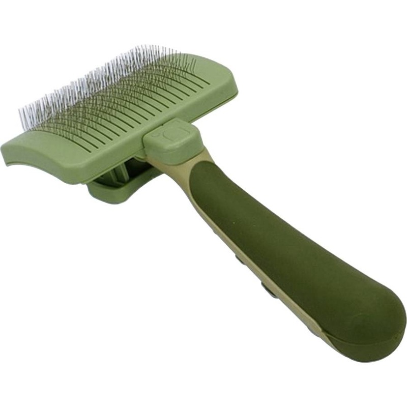 Safari Dog Self-Cleaning Slicker Brush Medium (4.25 L X 4.0625 W)