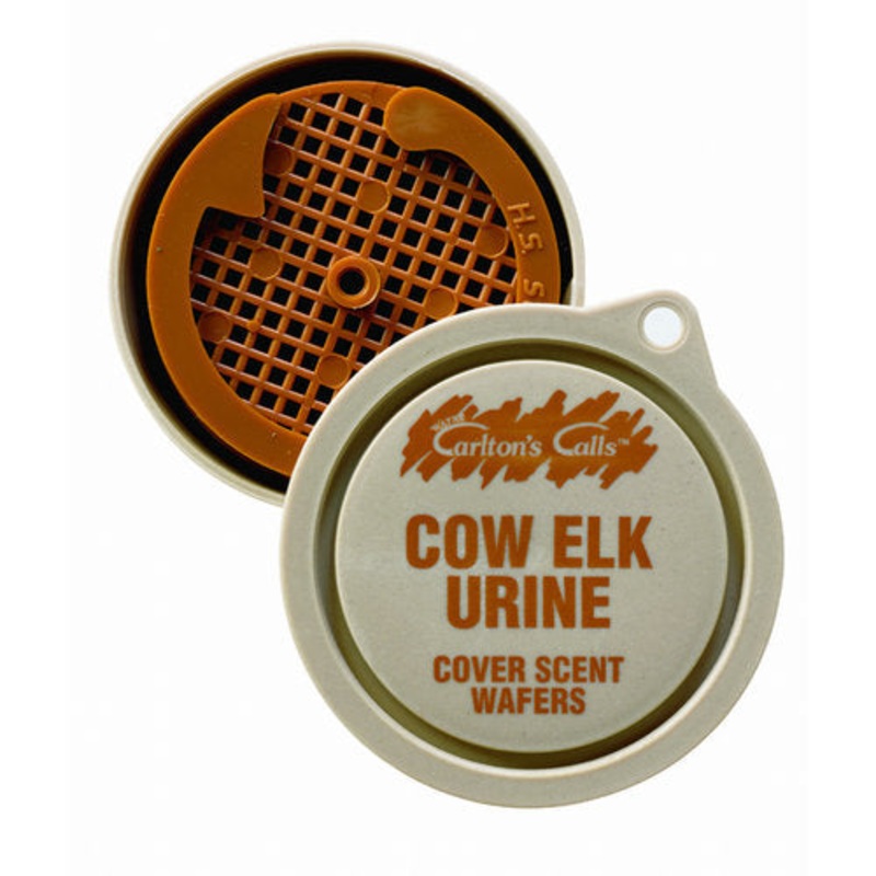 XXB Hunters Specialties Carlton S Calls Cow Elk Urine Cover Scent Wafers
