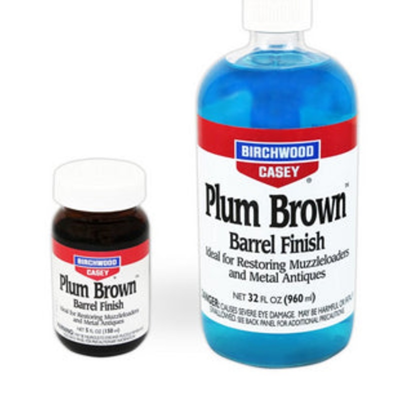 Birchwood Casey Plum Brown Barrel Finish 5 Oz Bottle ZZB