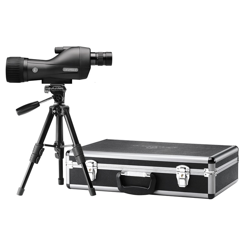 XXB Leupold SX-1 Ventana 2 15-45x60mm Straight Spotting Scope Tripod/Case Kit - 170756