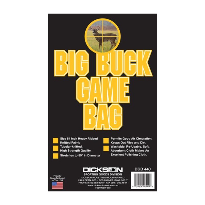 Dickson Big Buck Bag