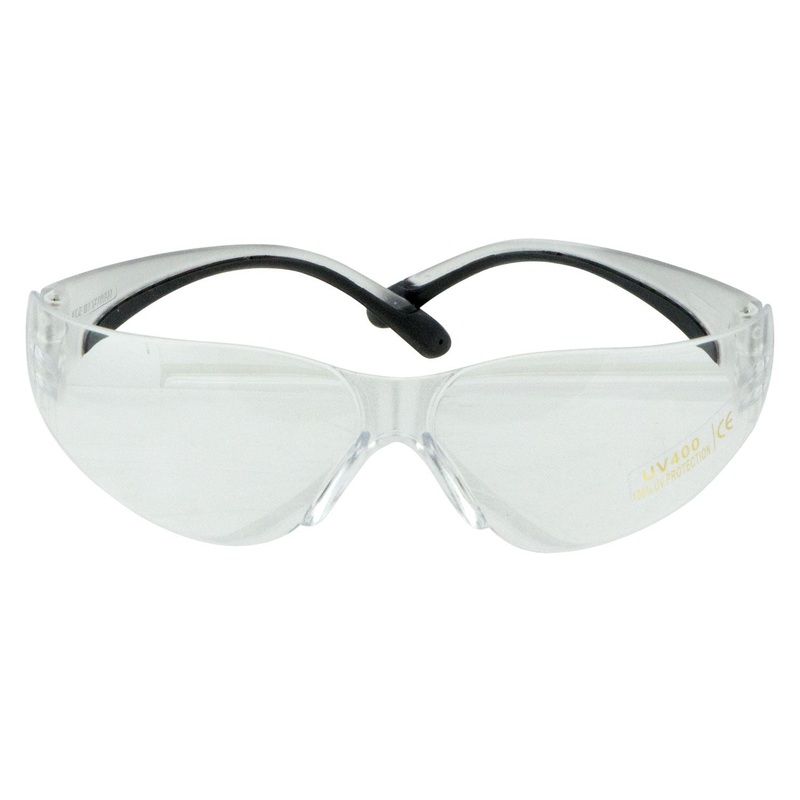 Walkers Shooting Glasses Clearview Polycarbonate Clear Lens W/Black Frame For Women & Youth Item