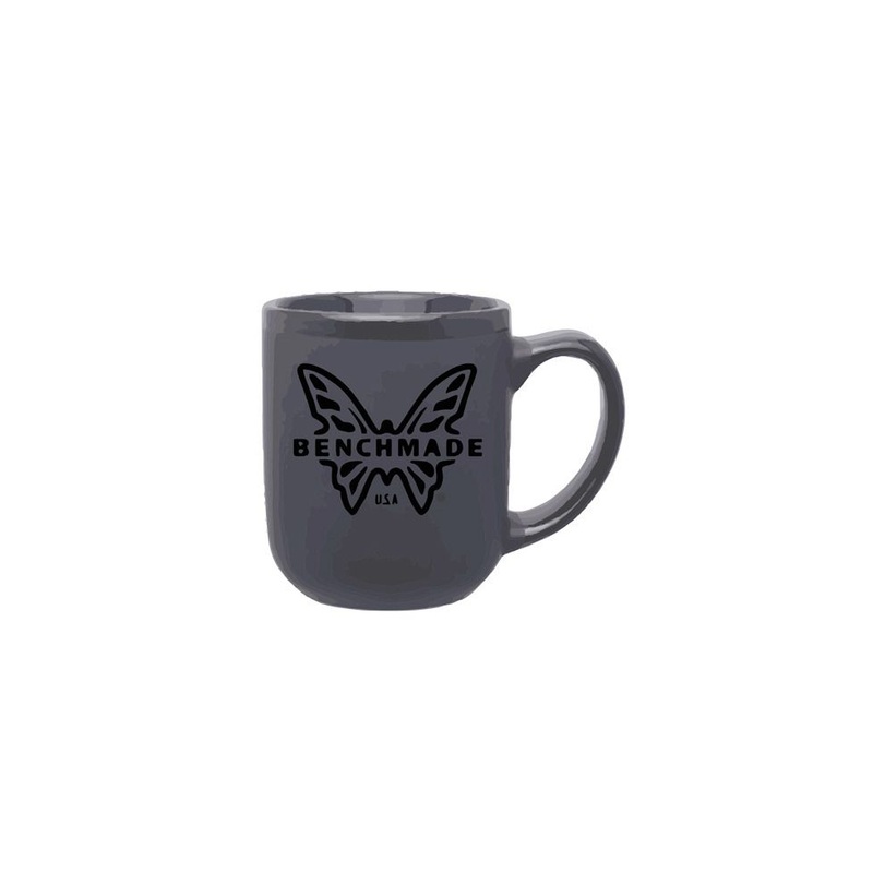 Benchmade Ceramic Coffee Mug Matte Black With Logo