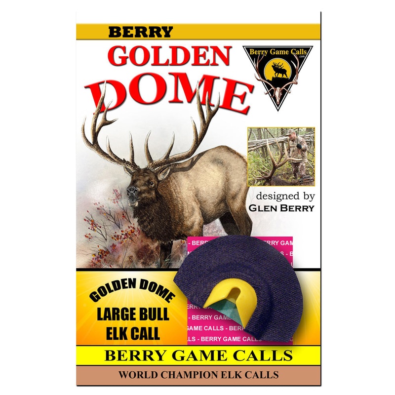Berry Golden Dome Elk Diaphragm Mouth Calls