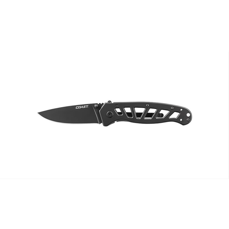 Coast Fdx302 Double-Lock Folding Knife With 3-Position Pocket Clip (Clamshell Packaging)