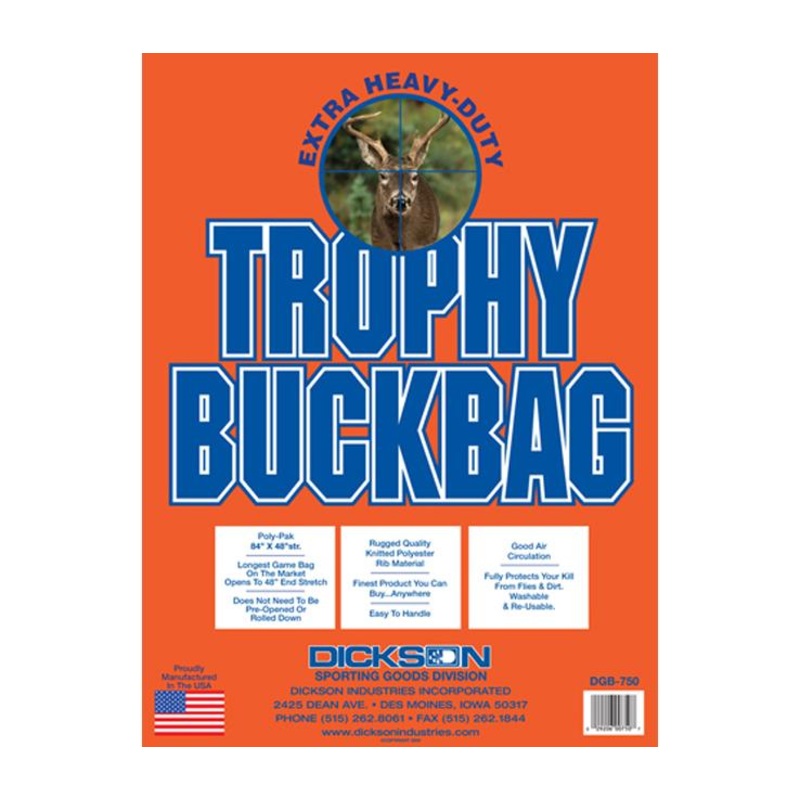 Dickson Trophy Buckbag Poly-Pak