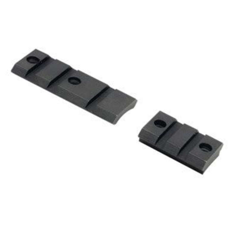 XXB Burris XTR Tactical Steel 2 Piece Base, Fits Savage Long & Short Round Rear, Matte Finish