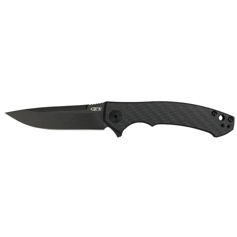 Zero Tolerance 0450CF Folding Pocket Knife 3.25" Drop Point S35VN Steel Blade Carbon Fiber Handle Black