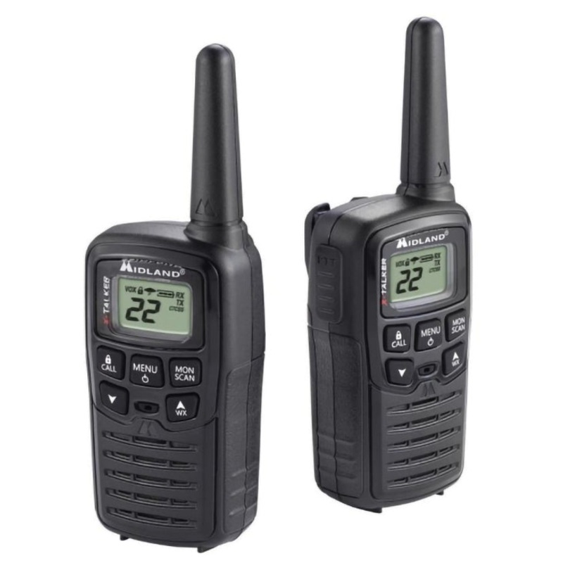 Midland X-Talker T10 22 Channel 20 Mile 2-Way Radio