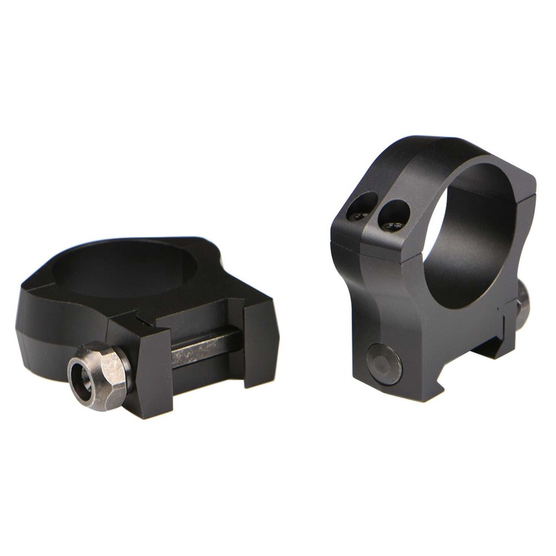 Warne 7217M Mountain Tech Picatinny/Weaver 30mm Ultra High Black Matte