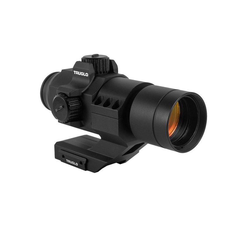 XXB Truglo Ignite Mini Compact 30mm Green-Dot Sight 2 MOA Dot AAA Battery Black Finish