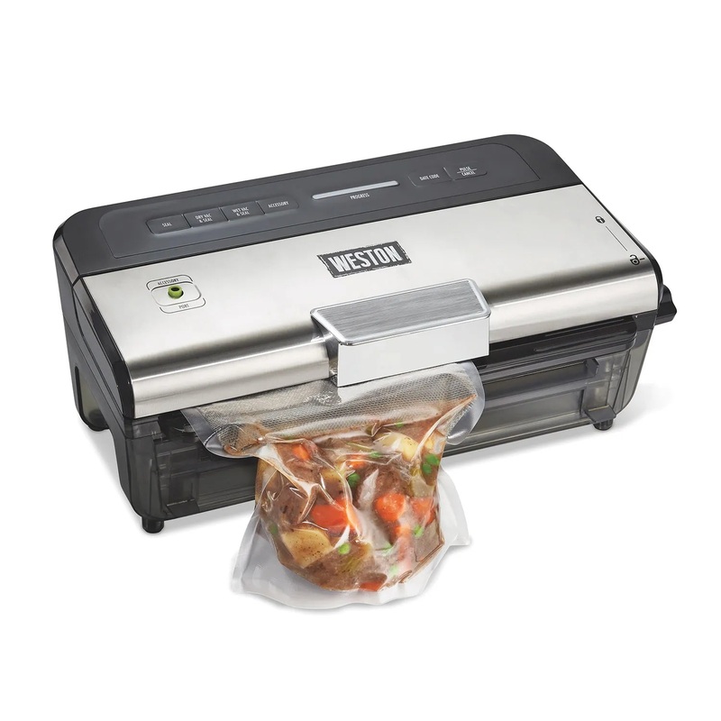 Weston Liquid & Dry Food Vac Sealer 11" with Date Stamp