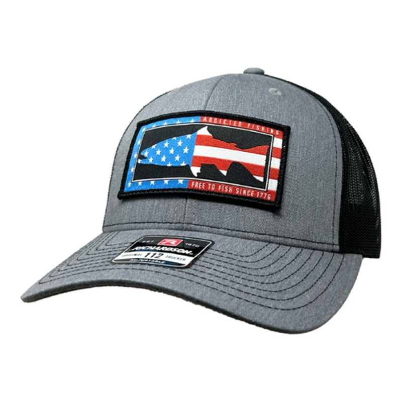 Addicted Fishing Free To Fish Heather Trucker