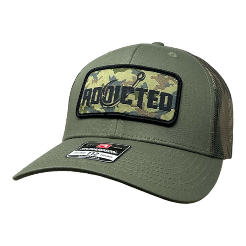 Addicted Fishing Ghillie Suit Trucker Hat
